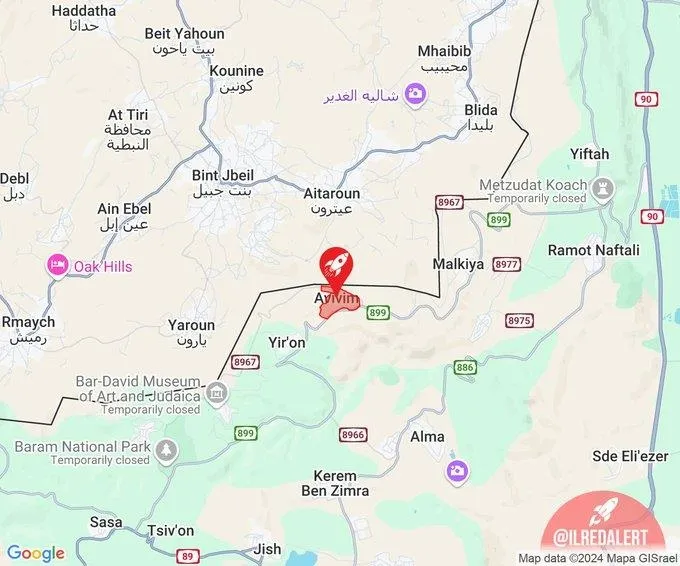İsrail’de Hizbullah yangını! Sirenler çaldı onlarca roket atıldı-1