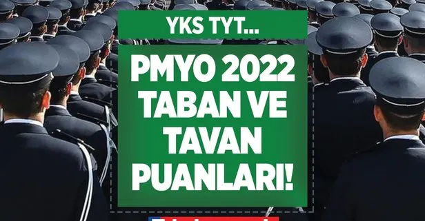Polislik taban-tavan puanları açıklandı mı? 2022 PMYO sıralaması ve kontenjanları! YKS TYT PMYO polislik için kaç puan gerekir?