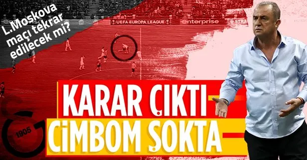 UEFA kararını verdi! Galatasaray-Lokomotiv Moskova maçı tekrar edilecek mi?
