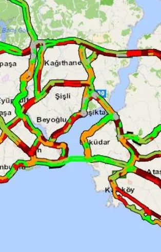 Son dakika: İstanbul'da vatandaşın trafik çilesi bitmiyor! Trafik yoğunluğu yüzde 67'ye çıktı