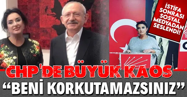 CHP’den istifa eden Esra Seba Oğul sosyal medyadan seslendi: Beni bu şekilde ne susturabilirsiniz ne de korkutabilirsiniz!