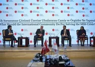 Dolmabahçe Çalışma Ofisinde Uluslararası İdlib Konferansı düzenlendi