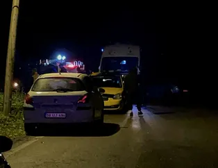 Kontrolden çıkan araç şarampole uçtu! 2 yaralı