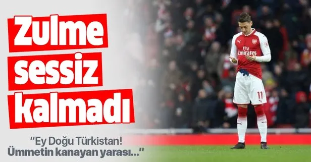 Mesut Özil’den Doğu Türkistan paylaşımı