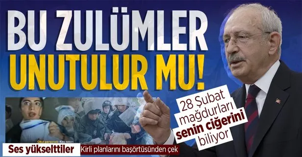 Kemal Kılıçdaroğlu’nun ’başörtüsü’ çıkışına 28 Şubat mağdurlarından tepki: Aklımızla alay etmeyin