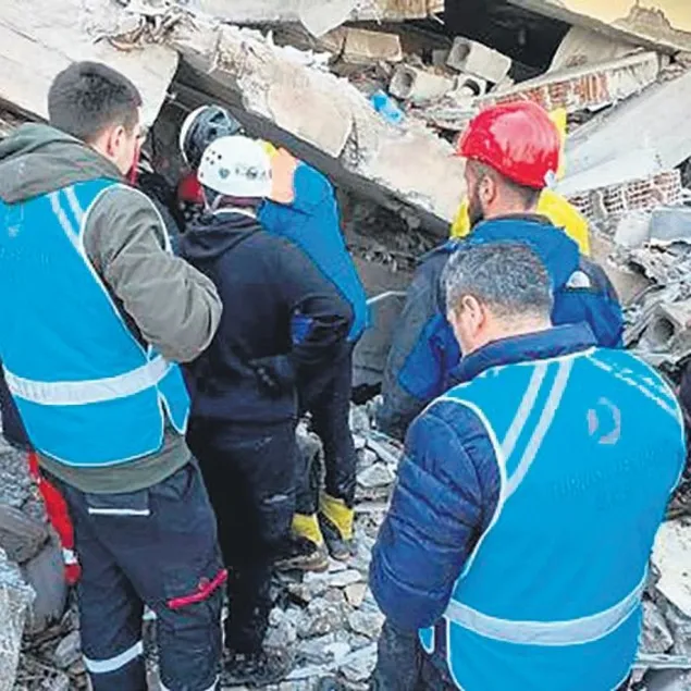 Havada karada destek