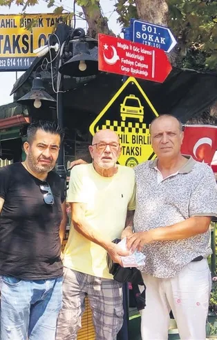 İki taksiciden hayran bırakan davranış!