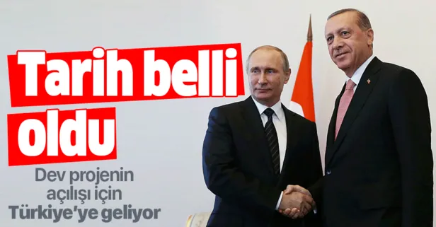 Son dakika: Kremlin duyurdu: Putin’in TürkAkım açılış töreni için Türkiye’ye geleceği tarih belli oldu