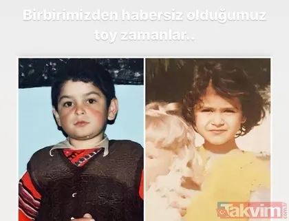 Mehmet Ali Erbil’in kızı Yasmin Erbil’den zamanda yolculuk! 24 yaşındaki Yasmin’in 1. sınıftaki hali...