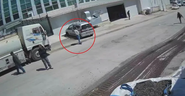 Ankara'da çok acı olay! Freni boşalan tankerin altında kaldı