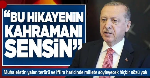 Başkan Erdoğan’dan video mesaj