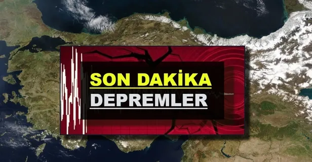 Şu an deprem mi oldu? AFAD, KANDİLLİ RASATHANESİ son deprem kayıtları