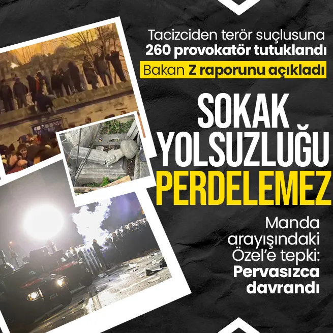 İçişleri Bakanı Ali Yerlikayadan sokak provokasyonlarına tepki: Gerçeğin üstünü örtmez