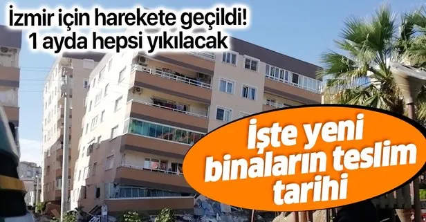 Bakan Kurum Izmir Icin Tarih Verdi 1 Ayda Binalar Yikilacak Takvim