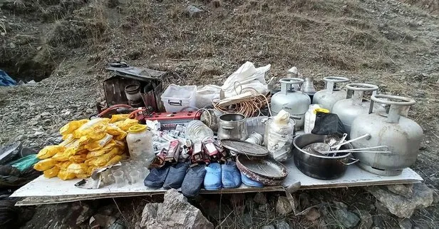 Van'da PKK'ya ait 'mühimmat' ele geçirildi