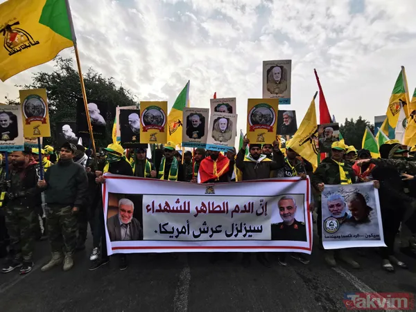 Trump'ın emriyle öldürülen Süleymani'nin cenazesinden ilk kareler! ABD detayı dikkat çekti - 16