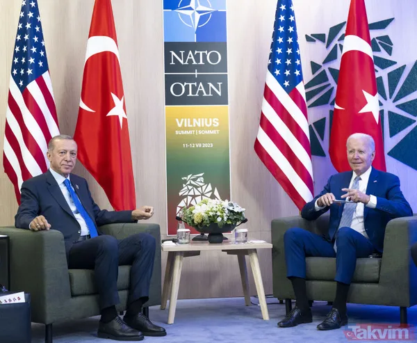 Vilnius'taki Başkan Erdoğan - Biden zirvesine büyük ilgi! Kare kare tarihi anlar - 40