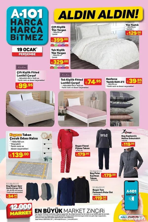 A101 aktüel ürünler kataloğu az evvel yayımlandı! Dev markalarda şok indirimler başladı! 24 Ocak A101 FİYAT LİSTESİ! Salça, bulgur, ciğer... - 13