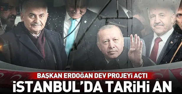 Başkan Erdoğan’dan Halkalı-Gebze banliyö hattı açılışında önemli açıklamalar