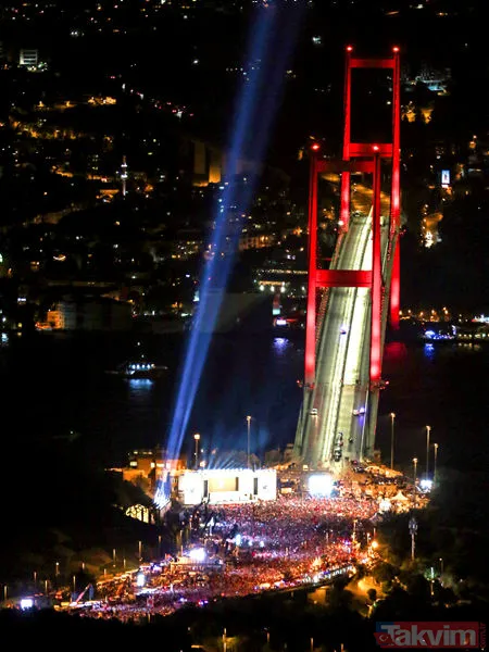 15 Temmuz Şehitler Köprüsü'ne akın akın geldiler - 13