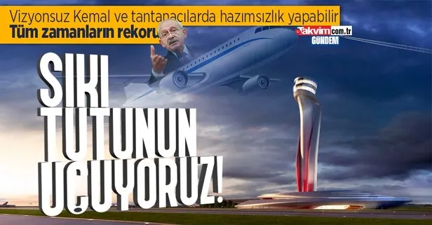 Son dakika: İstanbul Havalimanı’ndan tüm zamanların rekoru!