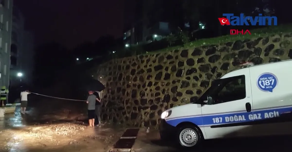 Ordu’da sağanak yağış etkili oldu!