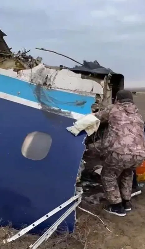 Aralık 2024 Embraer 190'ın Kazakistan kazası (Takvim.com.tr)