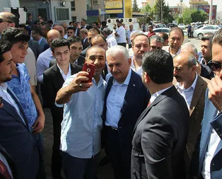 Cumhur İttifakının İstanbul adayı Binali Yıldırıma Peygamberler şehri Şanlıurfada yoğun ilgi