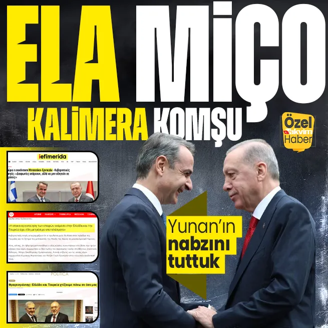 Başkan Erdoğan - Miçotakis zirvesi öncesi Atina’da ’komşuluk’ havası! Yunan hükümeti ve basının nabzını tuttuk: Barışçıl ortam çıkarımıza