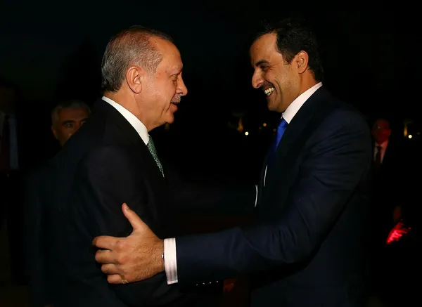 Cumhurbaşkanı Erdoğan, Katar Emiri ile bir araya geldi!-5