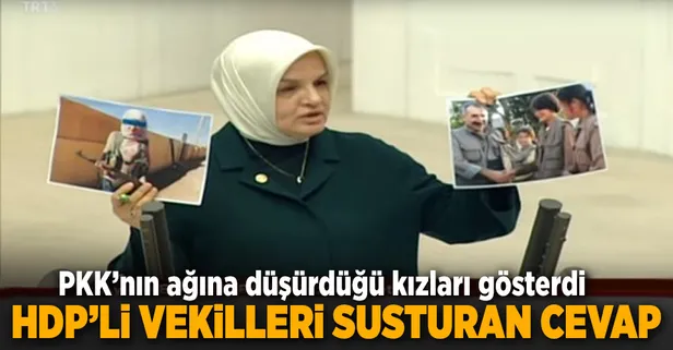 Meclis'te HDP'lileri susturan fotoğraflar