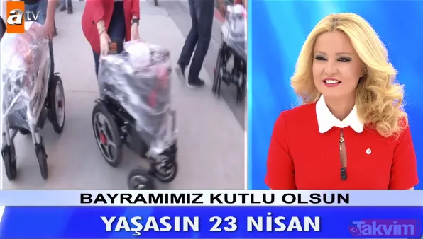 Müge Anlı'dan 23 Nisan'da çocuklara sürprizi! Tabletlerini aldılar canlı yayında bayram coşkusu yaşattılar - 23