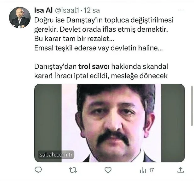 1698900855200.jpeg Danıştay’ın 'trol savcı' kararına tepkiler büyüyor: Tam bir rezalet-10