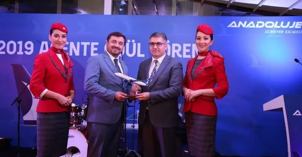 AnadoluJet 2018 yılının en başarılı acentelerini ödüllendirdi