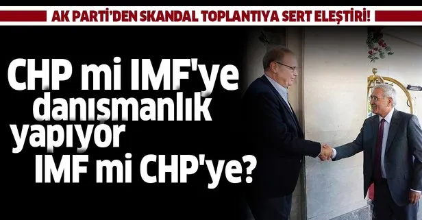 AK Parti Sözcüsü Çelik’ten CHP’nin IMF ile görüşmesine tepki