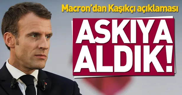 Macron'dan 'Kaşıkçı' açıklaması