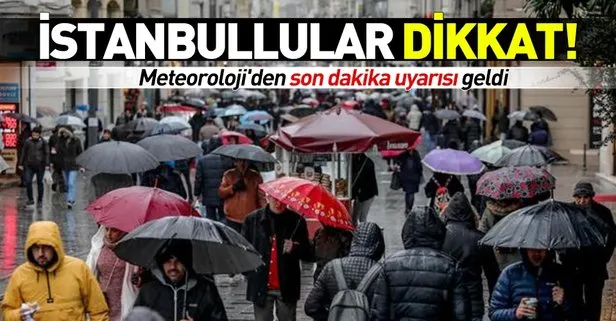Meteoroloji’den İstanbul için son dakika uyarısı! İstanbul’da kar ne zaman yağacak? 15 Şubat hava durumu