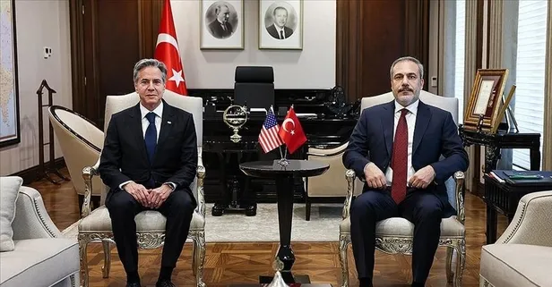Görüşme talebi ABD'den geldi! Dışişleri Bakan Hakan Fidan, ABD'li mevkidaşı Blinken ile görüştü