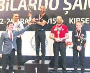 Saygıner yine şampiyon
