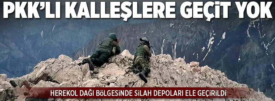 PKK’lı kalleşlere nefes almak yok!