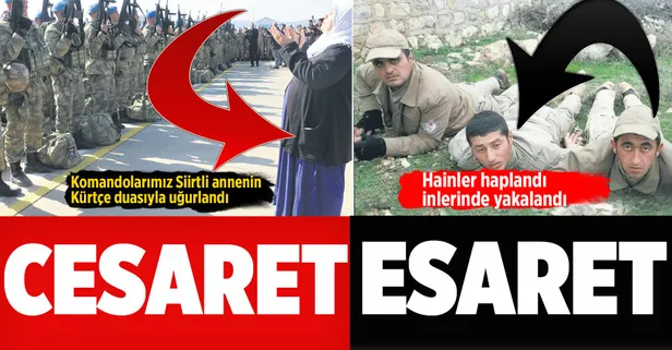 Cesaret ve esaret!