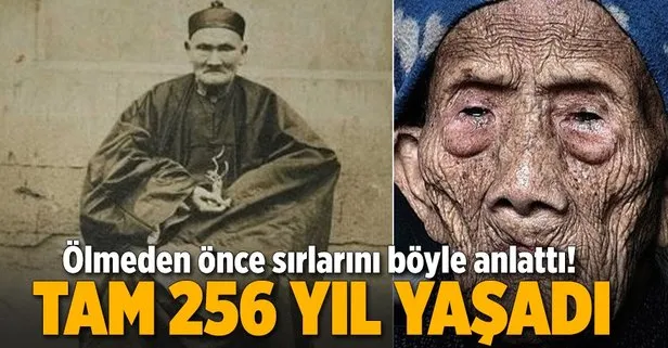 Tam 256 yıl yaşayan adamın uzun yaşam sırları