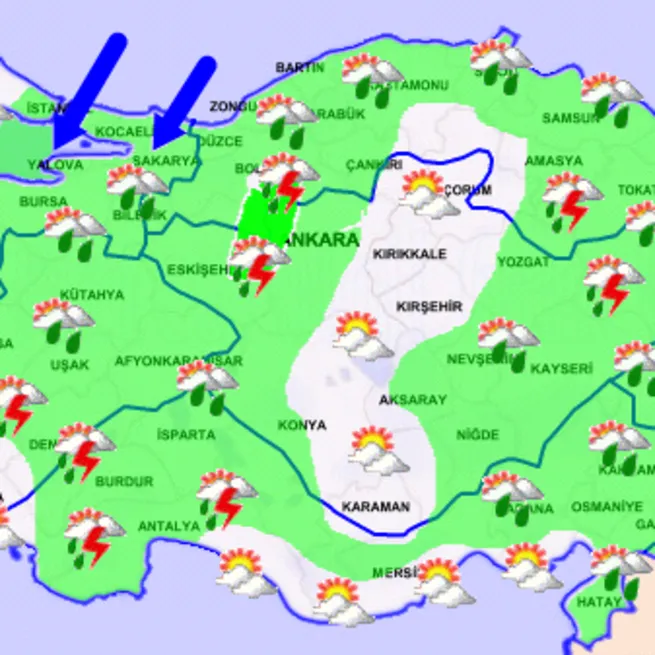 Meteoroloji’den kritik uyarı! Sağanak yağış kapıda