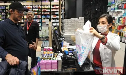 Koronavirüs paniği! İstanbul Havalimanı’nda kutu kutu maske alıyorlar