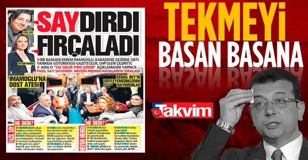 Vız gelir tırs gider diyen İmamoğlu'na saydıran saydırana! Destekçilerinin ne saygısı kaldı ne sevgisi