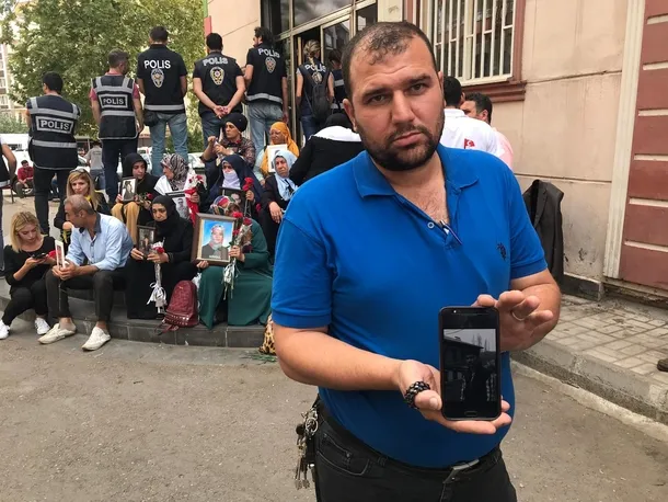 HDP önündeki eylem 15'inci gününde! Baba Cabir Taş, kızı Ece Taş için evlat nöbetinde-1