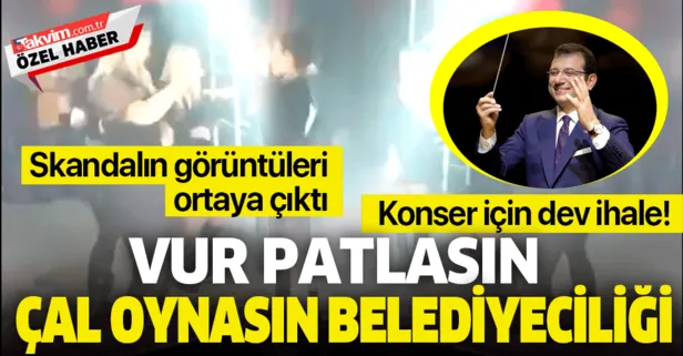 “İsraf var” diyerek projeleri iptal eden İmamoğlu eğlenceye hız verdi!