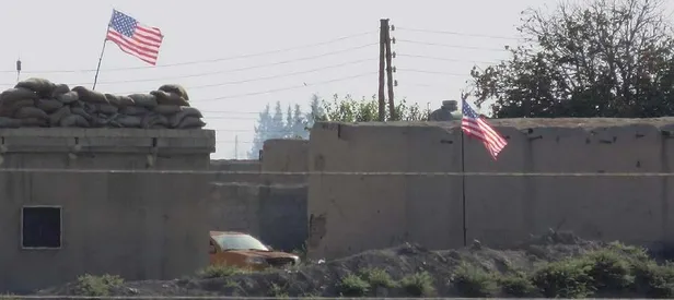 Terör örgütü yine ABD bayrağına sığındı