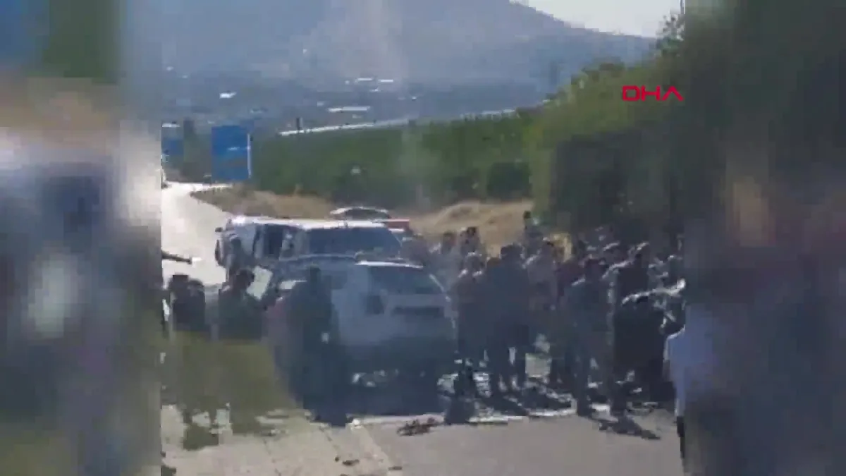 MALATYA'DA ZİNCİRLEME KAZA: 2 ölü 4 yaralı! | İlk görüntüler!