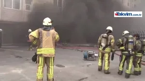 İstanbul Beylikdüzü’nde fabrika yangını